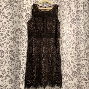 Black Lace Cocktail Dress